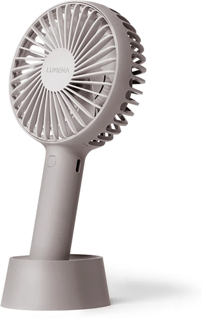 루메나 휴대용 선풍기, FAN PRO4, 핑키시그레이