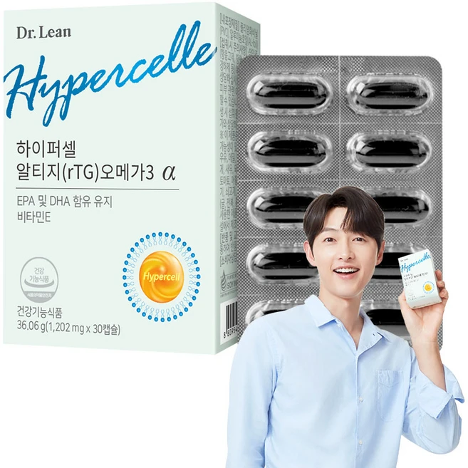 닥터린 하이퍼셀 알티지 rTG 오메가3 알파, 30정, 1개