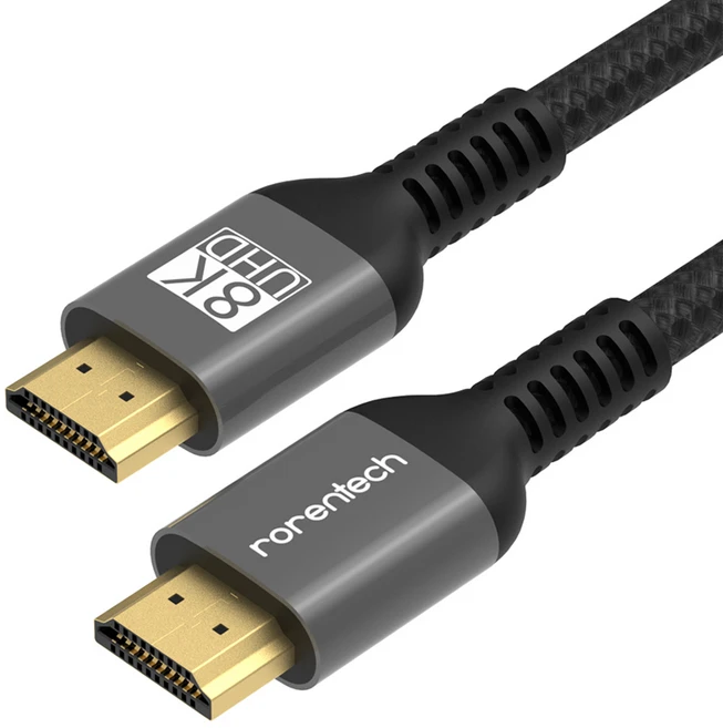 로랜텍 8K UHD HDMI 2.1 케이블, 5m, 8K 60Hz, 4K 120Hz, 다이내믹 HDR
