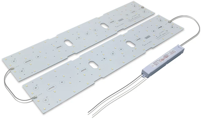 삼성LED 패밀리라이팅 거실 LED모듈 S4 580 x 120 mm 세트 50W, 주광색, 1세트