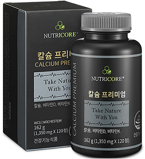 뉴트리코어 칼슘 프리미엄, 120정, 1개