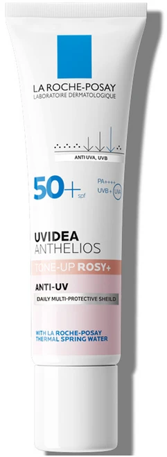 라로슈포제 유비데아 톤업 로지 플러스 글로우 선크림 SPF50+ PA++++, 1개, 30ml