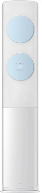 삼성전자 56.9㎡(17.2평) BESPOKE AI 무풍 클래식 스탠드형 에어컨 + 리모컨 세트 AF70F17D11LZ 방문설치, 매립배관형