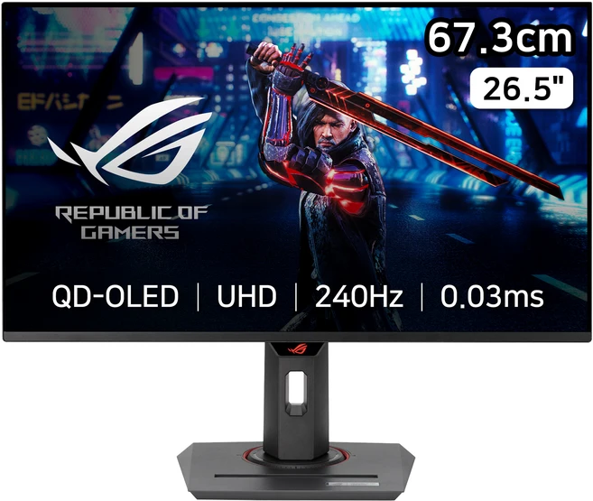 에이수스 4K UHD ROG STRIX OLED 모니터 XG27UCDMG, 67.3cm