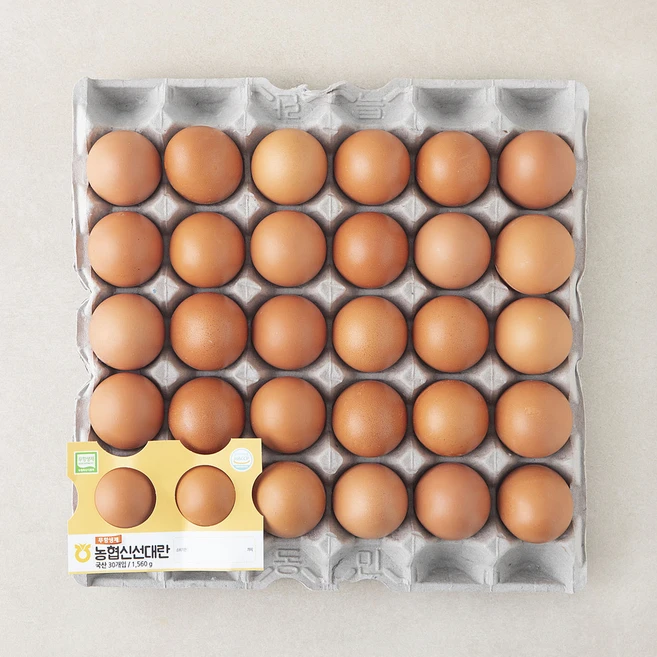 농협 무항생제 인증 신선 대란 1.56kg, 1개, 30구