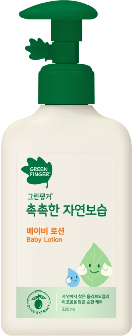 그린핑거 촉촉한 자연보습 베이비로션, 320ml, 1개