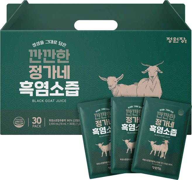 정원장 깐깐한 정가네 흑염소즙 30p, 1개, 2.1L