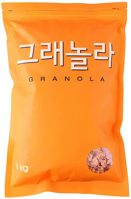 그래놀라 시리얼, 1kg, 1개