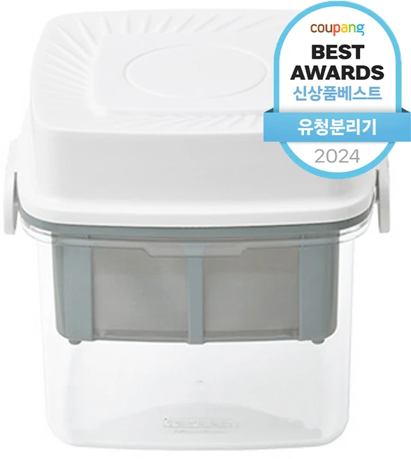 로이첸 미뉴 그릭 요거트 메이커 유청분리기, 화이트, 1개