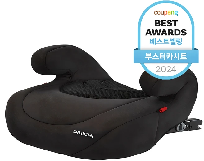 블리바 이노픽스 부스터 카시트 + 아이소픽스 가이드, 매쉬블랙