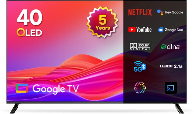 이노스 FHD QLED TV • 101cm(40인치) • 스마트 TV • 스탠드형 • 고객직접설치