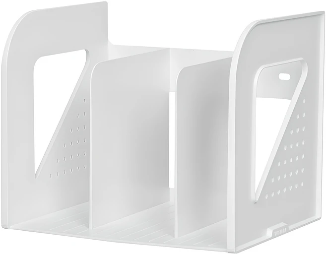 시스맥스 EL책꽂이 3단, WHITE