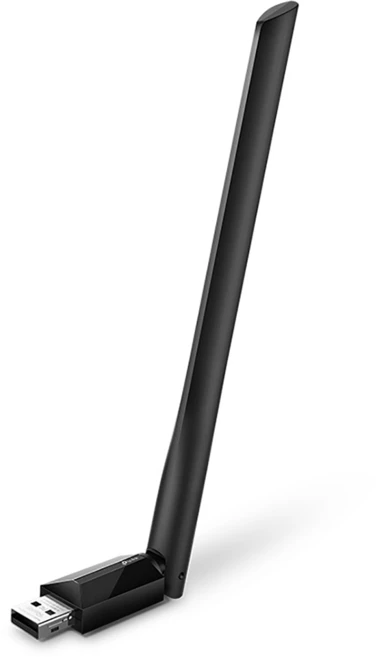 티피링크 AC600 하이 게인 듀얼 밴드 USB 무선 랜카드, Archer T2U Plus, 1개