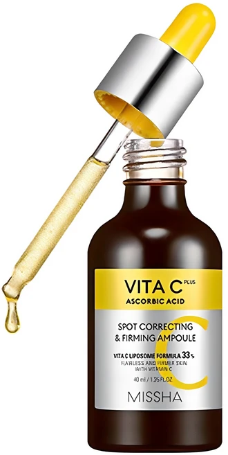 미샤 비타씨플러스 잡티씨 탄력앰플, 40ml, 1개