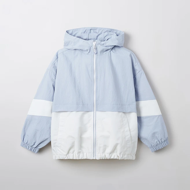 스파오 아동용 UV차단 배색 윈드브레이커