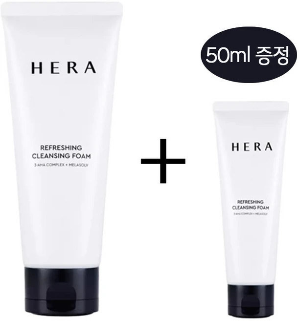 헤라 리프레싱 클렌징 폼 160ml+50ml 증정, 1개, 160ml