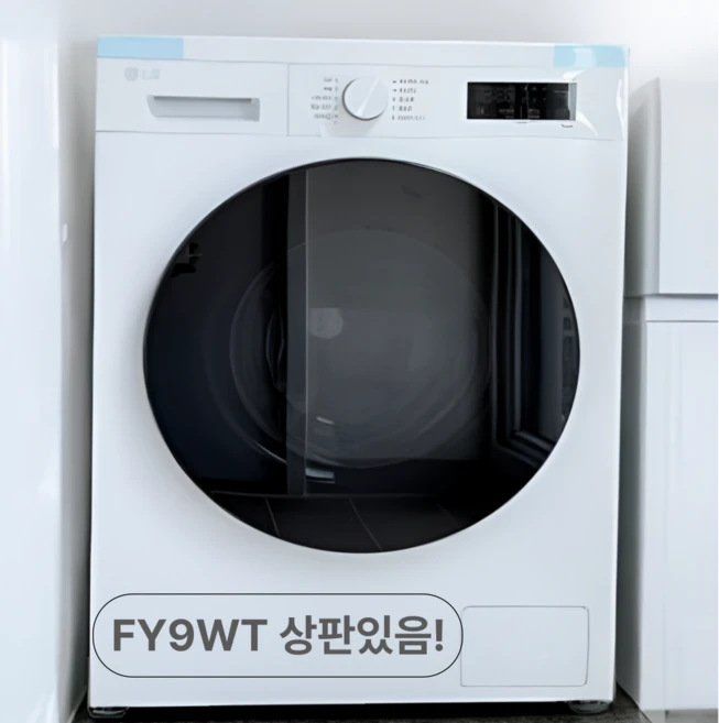 LG전자 트롬 건조겸용 드럼세탁기 FR9WK 9kg 방문설치, 화이트