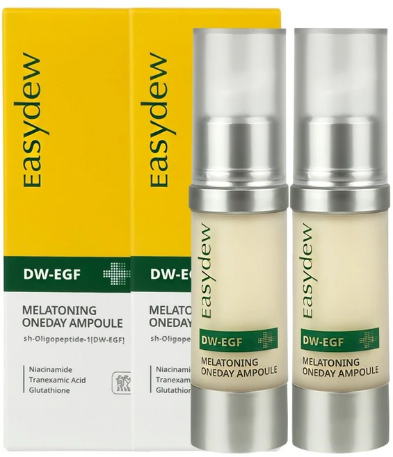 이지듀 기미앰플 DW-EGF 멜라토닝 원데이앰플 한가인픽 대웅제약 미백앰플, 2개, 15ml