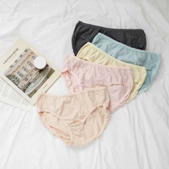 [하성민기업] 더 없이 편안한 부드러운 40수 면모달팬티 5매입 여성팬티 데일리팬티 빅사이즈팬티