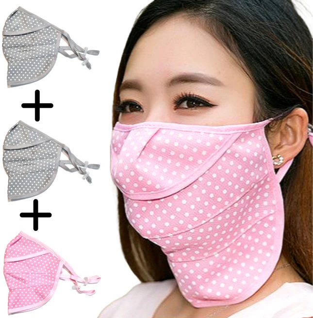 제이핏 숨쉬기 편한 안면마스크 빨아쓰는 햇빛가리개