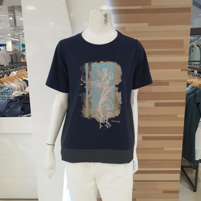 [엠씨]라운드프린트티셔츠 C52T022 1873305