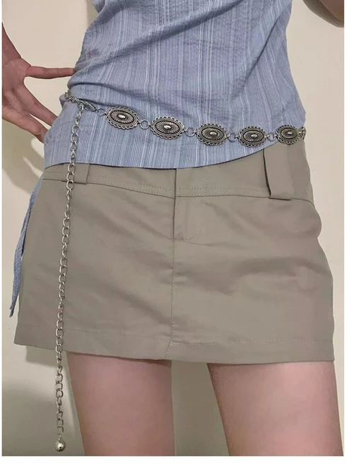 아인리 빈티지 허리 체인 ay243001