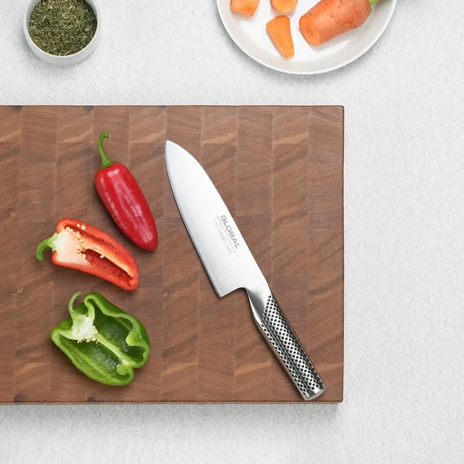 [정품] 글로벌나이프 G-57 셰프나이프 16cm 평생 AS, 실버