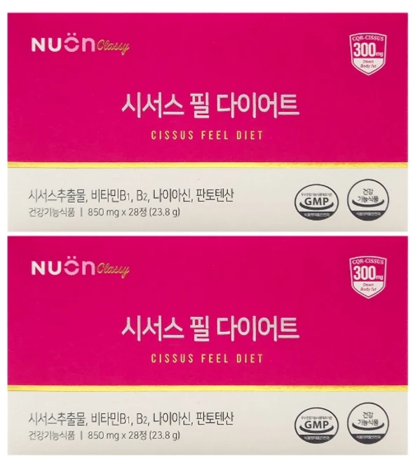 뉴온 시서스 필 다이어트 850mg x 28정, 2박스