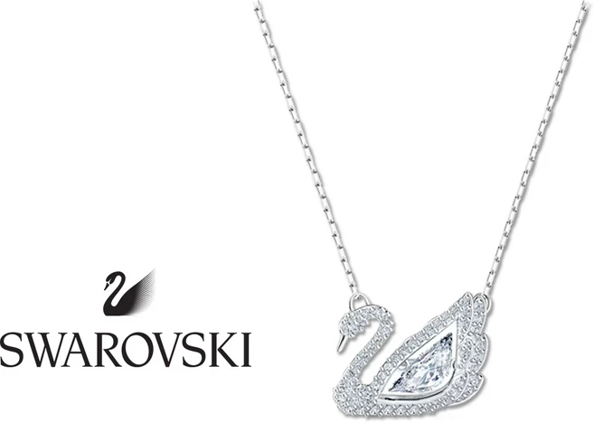 스와로브스키 SWAROVSKI 여자 여성 블랙스완 목걸이 5514421