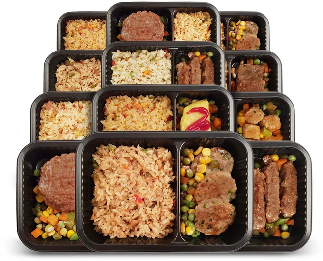 더 맛있는 냉동 도시락 6종 12팩 볶음밥 대용량 간편식 직장인 식사대용 든든한 한끼식사, 12개, 250g