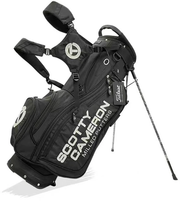 스탠드캐디백 경량 스탠드백 골프 남성 여성, D. 블랙 포니