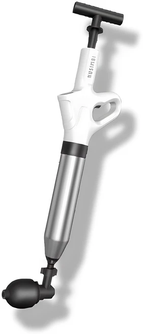 누심비 뚫어뻥 스테인리스 내장 펌프 압축기 변기 화장실, 1개, 혼합색상