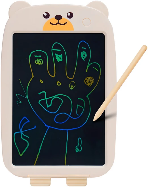 아띠래빗 LCD 곰돌이 태블릿 드로잉패드 LCDPAD_01, 베이지