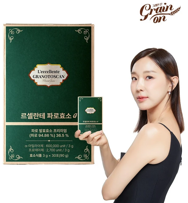 그레인온 르셀란테 파로효소 G 30포, 90g, 1개