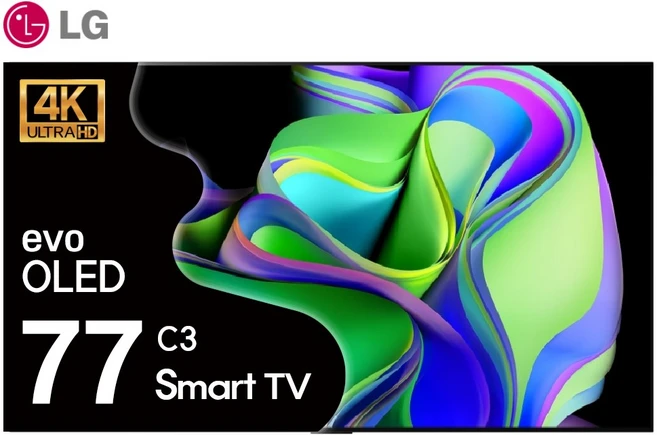 [특가할인]LG TV 올레드 23년형 77인치 195cm 울트라HD 스마트TV 스탠드 벽걸이 OLED77C3 기사방문설치, 방문설치, 스탠드형, OLED77C3/수도권, 195cm/77인치