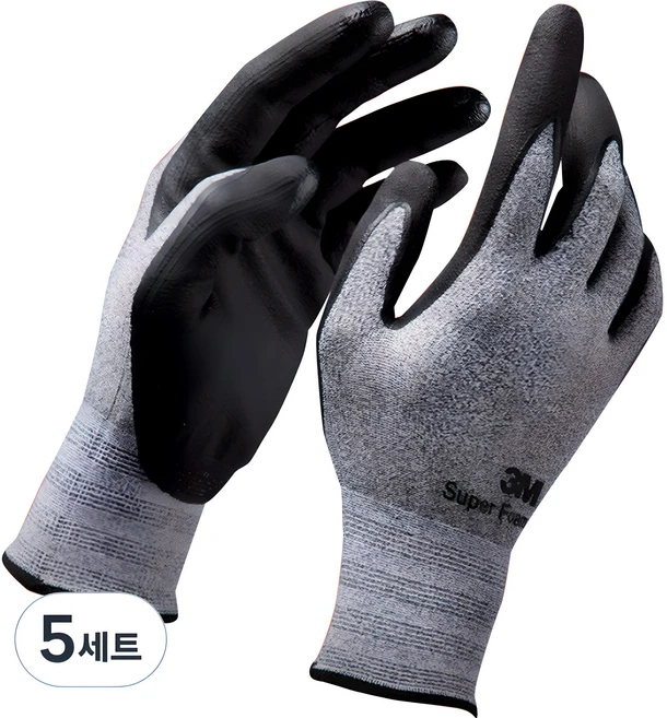 쓰리엠 슈퍼폼 터치 장갑 양손세트, 5개