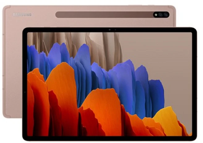 삼성전자 갤럭시 탭S7+ 12.4 LTE + Wi-Fi 256GB, 미스틱 브론즈, Wi-Fi+Cellular