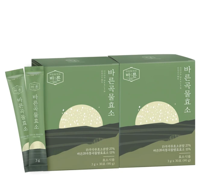 바른 곡물효소 누룽지맛, 90g, 2박스