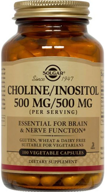 솔가 콜린 이노시톨 500mg 베지터블 캡슐, 100정, 1개