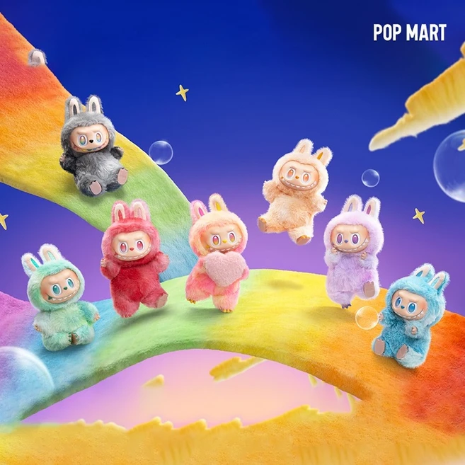 [국내당일발송] 정품 팝마트 POPMART 라부부 키링 인형 3세대 미개봉 랜덤박스 1개 마카롱 나랑놀자