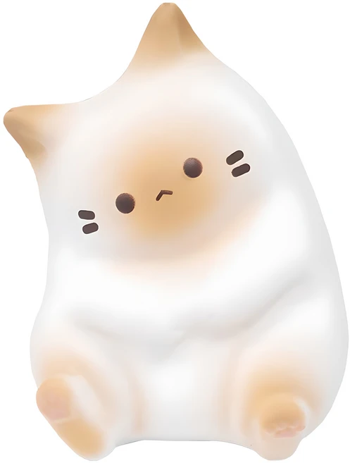 아가플러스 폭신 마시멜로우 고양이 스퀴시 랜덤발송, 1개