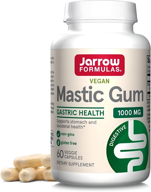 재로우 매스틱 검 1000mg 베지 캡슐, 60정, 1개