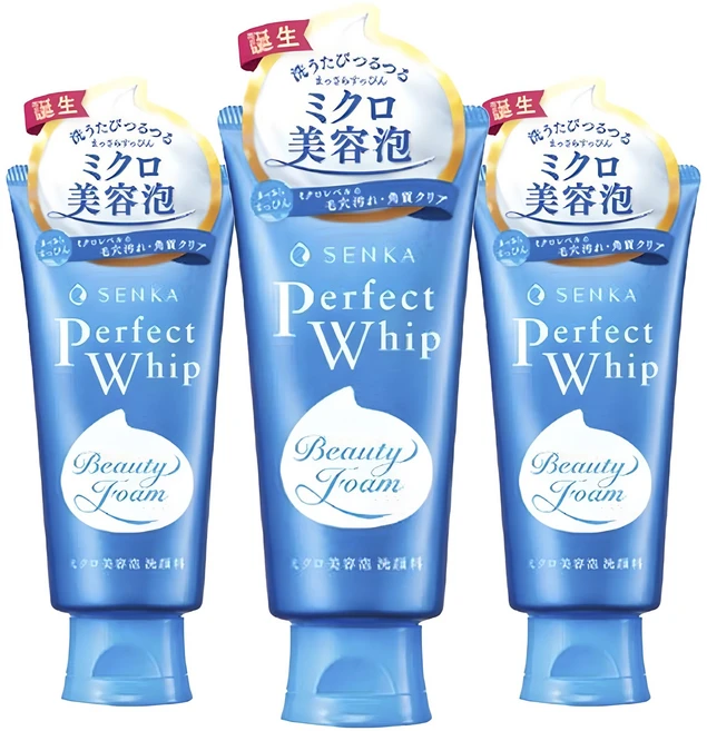 센카 퍼펙트 휩 페이셜 워시, 120g, 3개