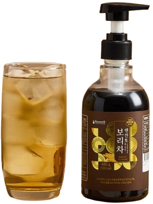 엔칸토 보리차 국내산 보리베이스 98% 진액 액상 480g, 0.48kg, 1개