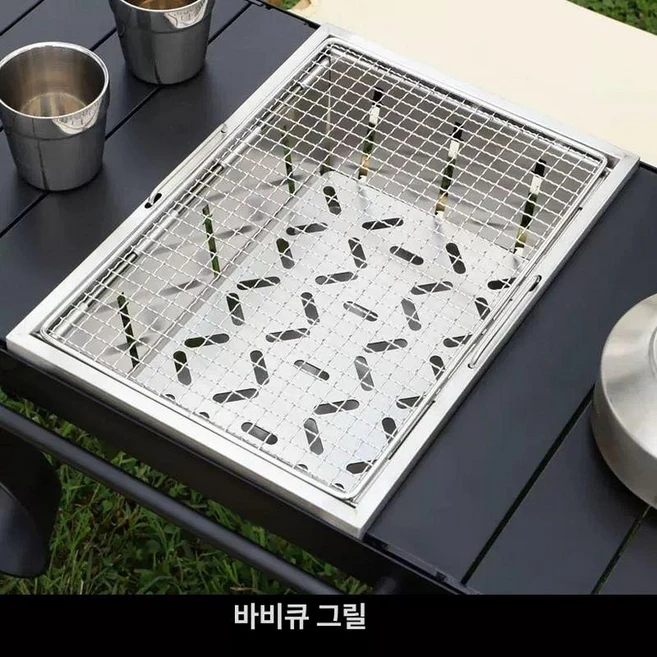 캠핑 IGT 테이블 극가성비 카마포스 igt 상판, 접이식 IGT 바베큐 그릴 36x25