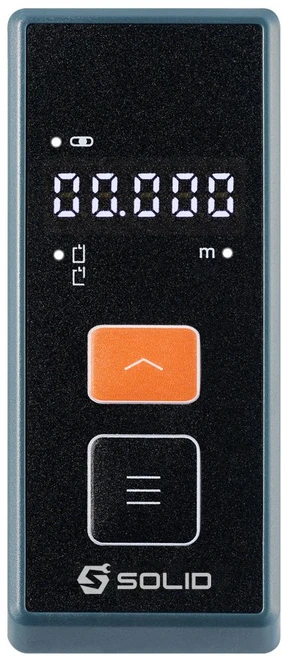 솔리드 레이저 거리측정기 초미니 레이저줄자 50M 레이져 디지털 줄자 S-M50, 1개