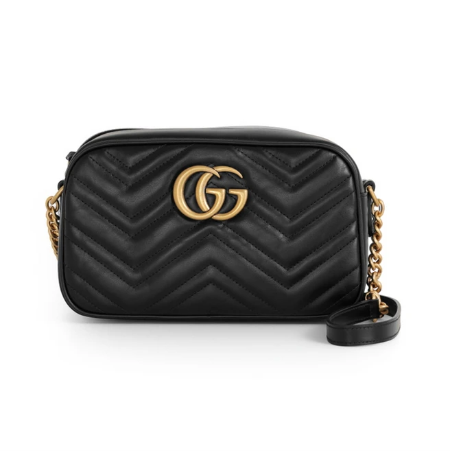 구찌 GG 마몬트 마틀라세 스몰 447632 DTD1T 1000 여자 숄더백