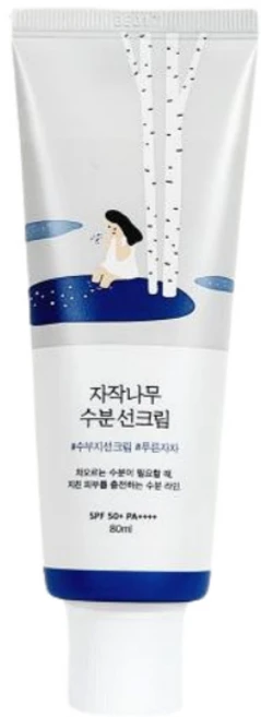 라운드랩 자작나무 수분 선크림 80ml 대용량, 1개
