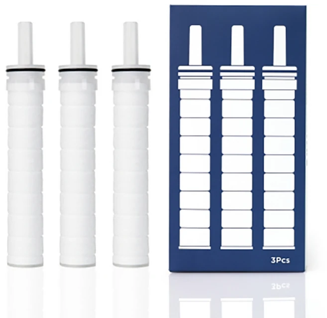 퓨어레인 샤워기 리필 필터 세트, 1세트