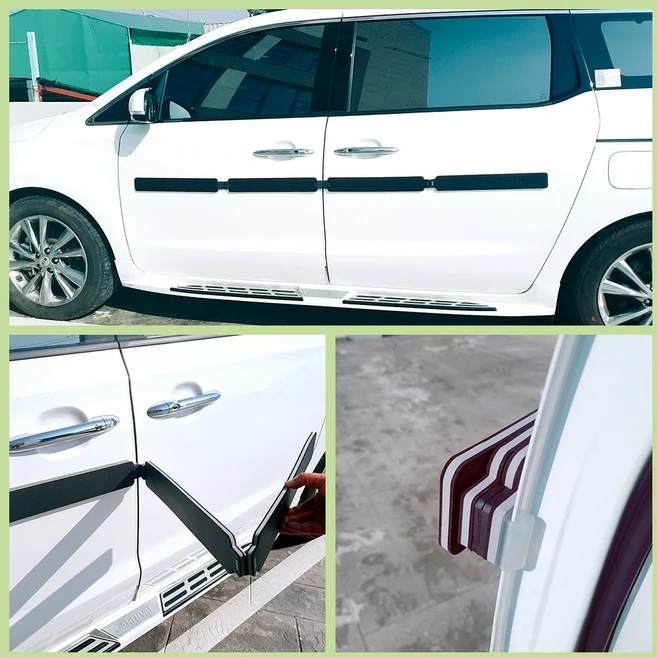 [강판 바디차량용] 문콕방지도어가드 바이콕. 초간단설치, 바이콕 프로(준중형/대형/SUV 전용), 블랙, 1개